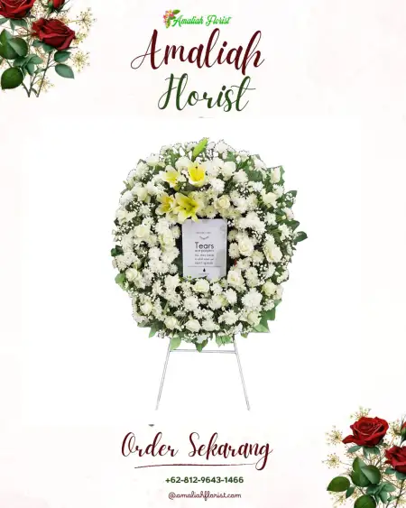 Krans Bunga Duka Cigoong Utara